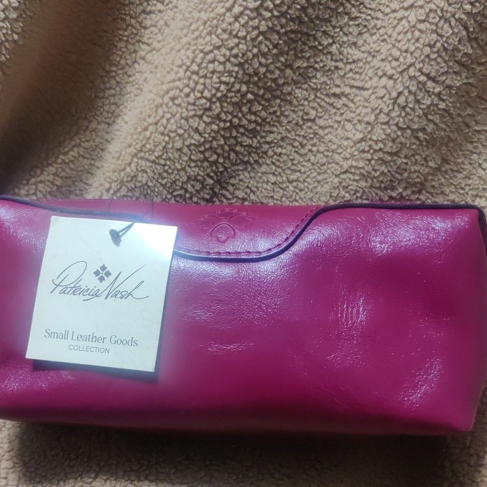 Patricia Nash burgundy  Leather Wallet 12Lx6D - Picture 2 of 6
